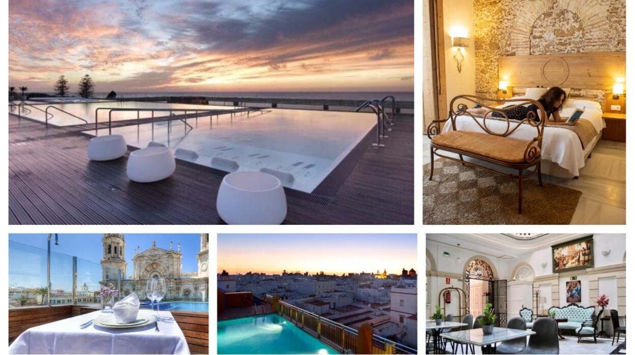 Diez hoteles de ensueño en la capital de Cádiz para &#039;gaditanear&#039; en busca de experiencias únicas