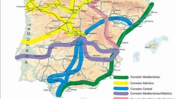 Zaragoza y Algeciras abogan por destinar fondos UE para el eje ferroviario del ramal central