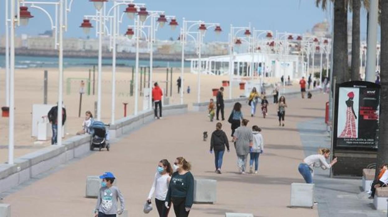 Este lunes arrancan los trabajos de mantenimiento en el Paseo Marítimo de Cádiz