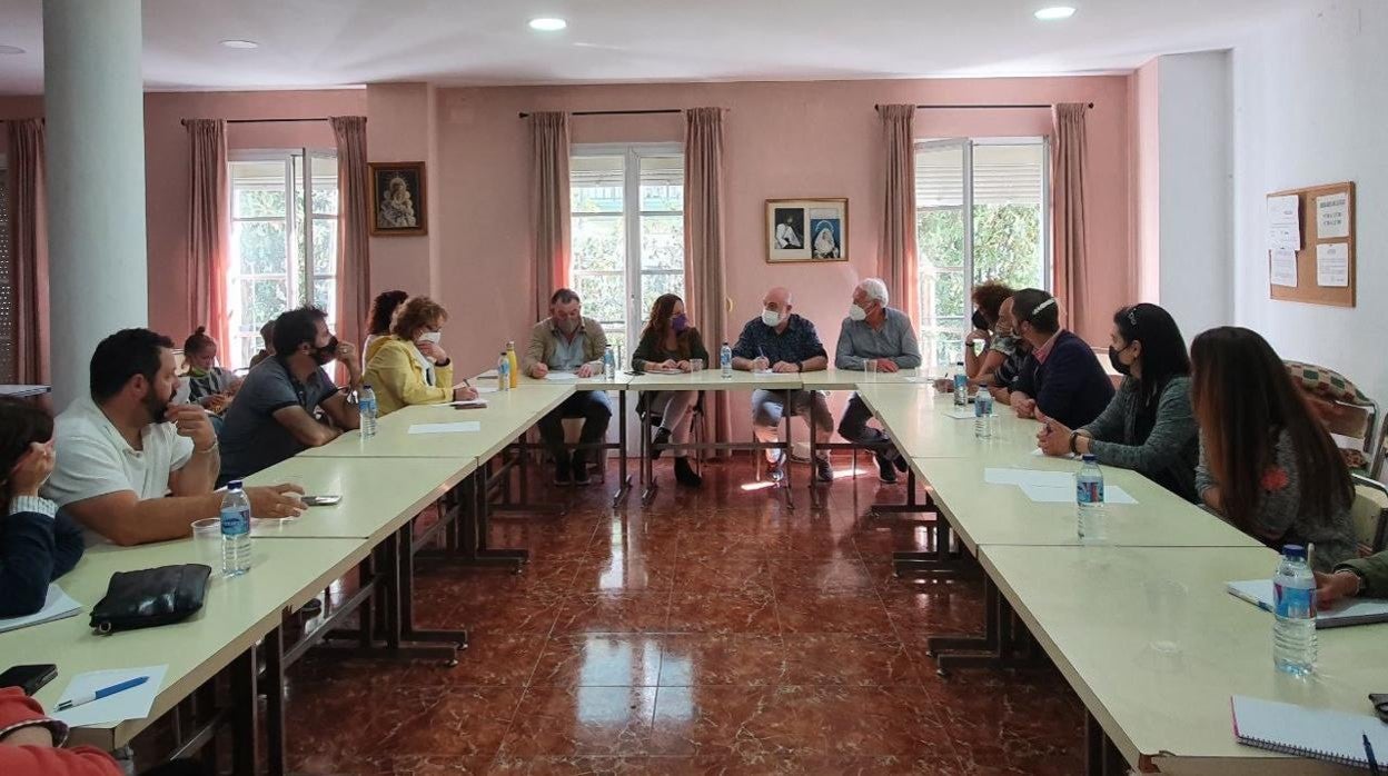 Imagen de la reunión.