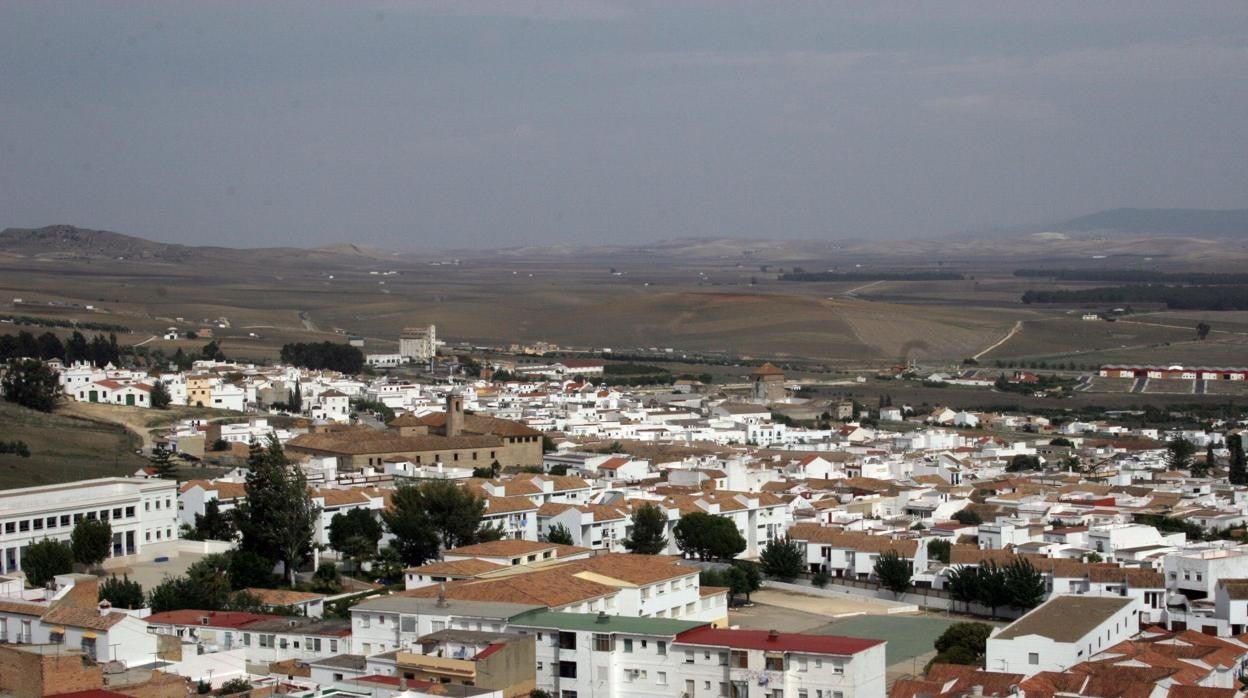 Vista aérea de Bornos