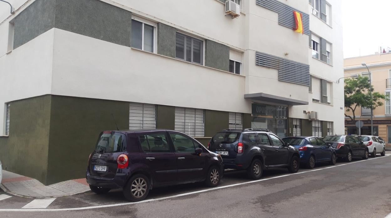 Edificio donde se han producido los hechos en la calle Oporto de Cádiz