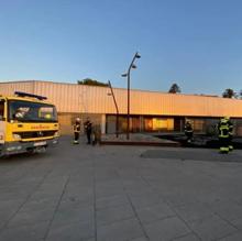 Incendio en la pérgola de Santa Bárbara, en Cádiz