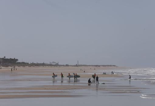 La playa de El Palmar de Vejer.