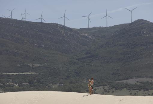 Playa de Valdevaqueros, en Tarifa.