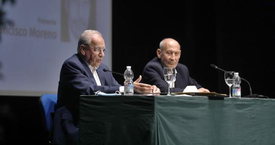 Alfonso Guerra y Francisco Moreno