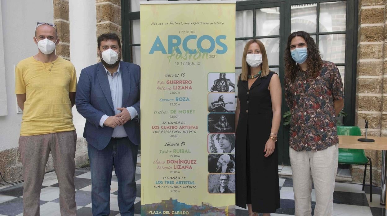 Ruibal, Boza, Chano Domínguez, Cristian de Moret, Antonio Lizana y Edu Guerrero componen el cartel del primer Arcos Fusión