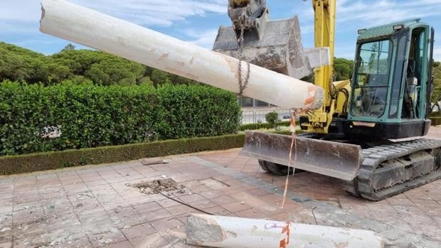 Arranca la esperada reforma del deteriorado Paseo José Luis Tejada de El Puerto