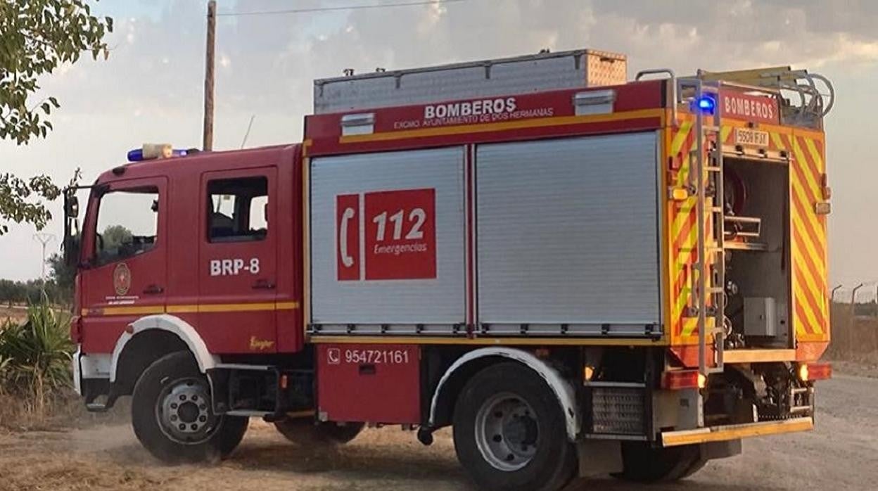 Camión de Bomberos de la Diputación de Sevilla