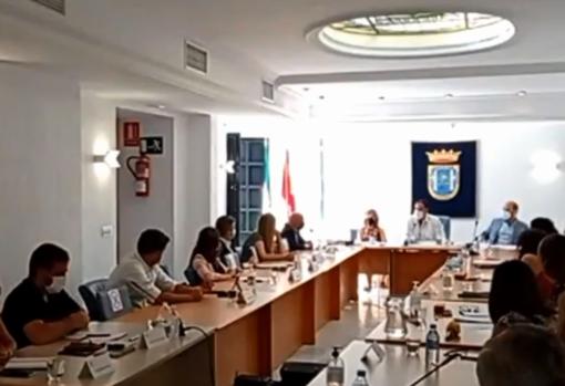 El pleno fue retransmitido via streaming a través de los canales municipales