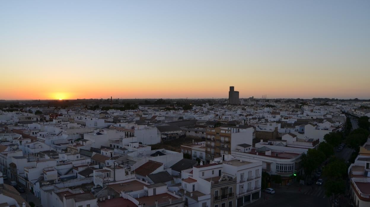 Panorámica de Utrera desde la torre del homenaje del Castillo