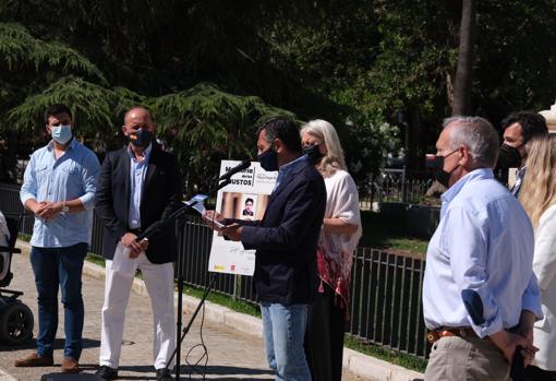 Lectura del manifiesto de Ermua.