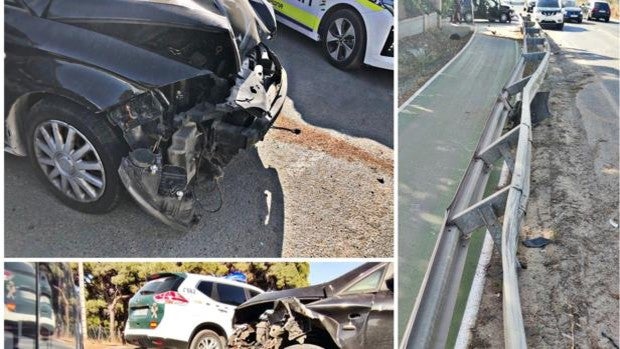 Un hombre abandona a su pareja y su bebé tras tener un accidente en Chipiona