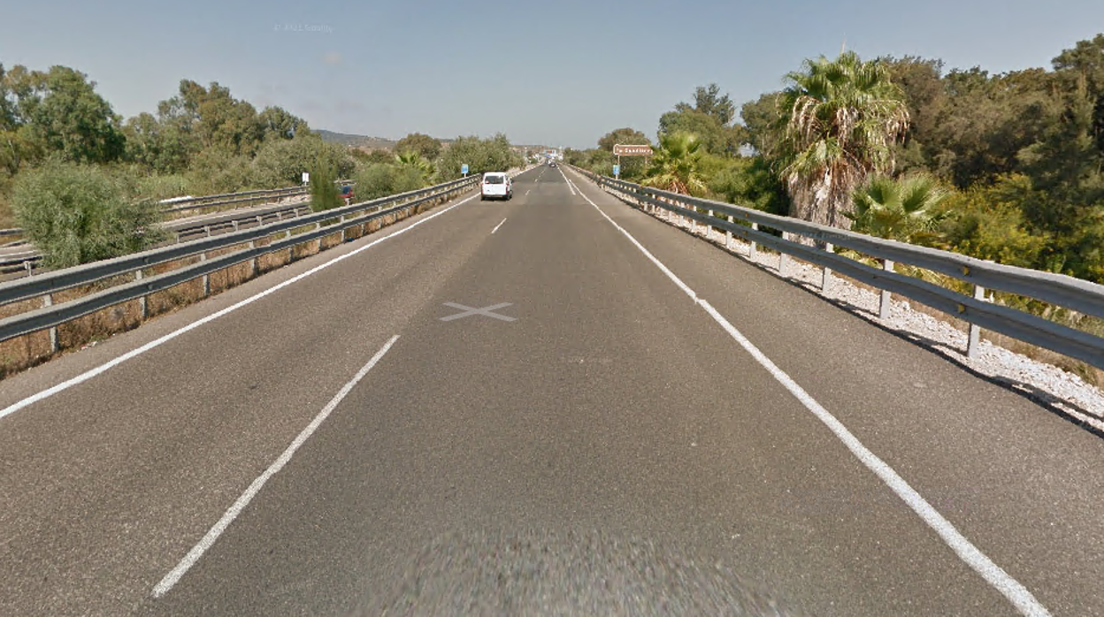 La A7 a su paso por Sotogrande.