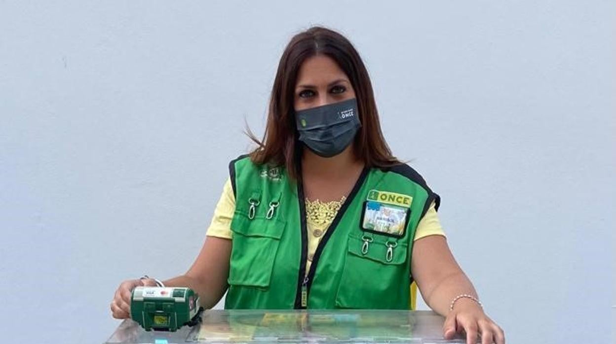 Marisol Saldaña, la vendedora que ha repartido la suerte