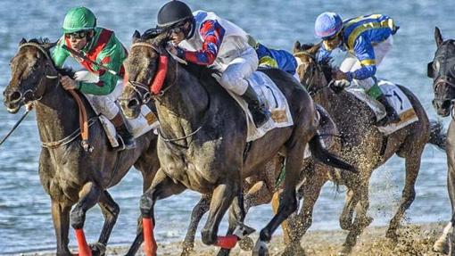 Carreras de Caballos en Sanlúcar de Barrameda.