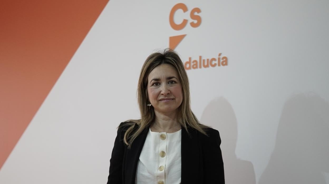 Isabel González Blanquero, portavoz de Cs en Utrera, coordinadora provincial de la formación