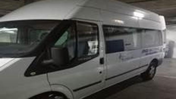 Roban la furgoneta que UPACE utiliza para trasladar a sus usuarios