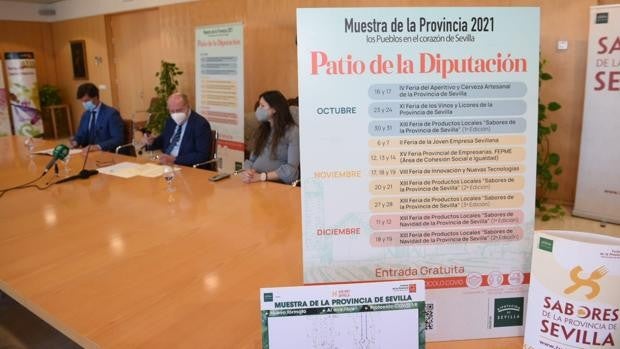 La Diputación de Sevilla recupera el formato habitual de antes del Covid con una decena de ferias