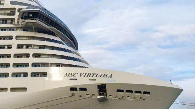 La compañía MSC de cruceros regresa a Cádiz tras la pandemia