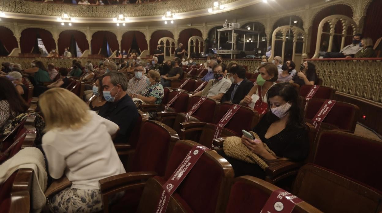 El teatro recupera el 100% de aforo.