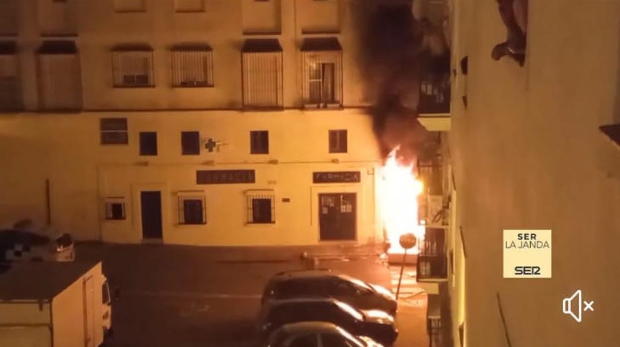 Detenido el presunto responsable de un incendio en Vejer