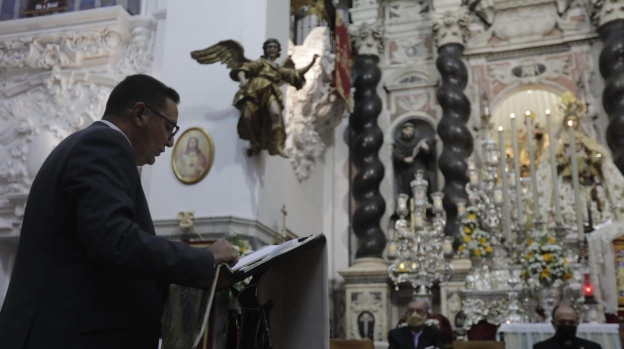 Pregón de Juan Antonio Laluz a la Virgen Rosario, Patrona de Cádiz