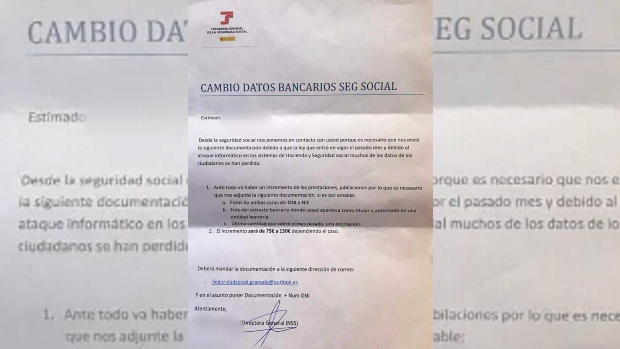 Estafa de la Seguridad Social: Suplantan su identidad en un nuevo intento de timo a personas mayores