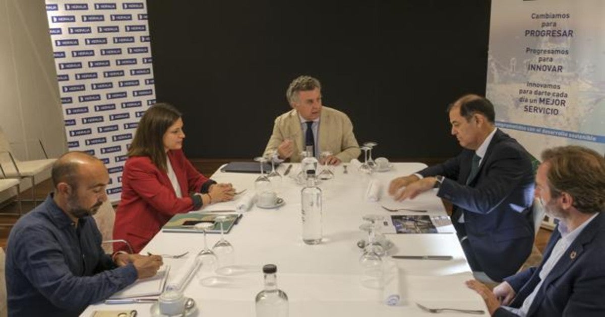 Javier Benavente, Patricia Cavada, Javier Rodríguez, José Luis Trapero y Enrique Gutiérrez.