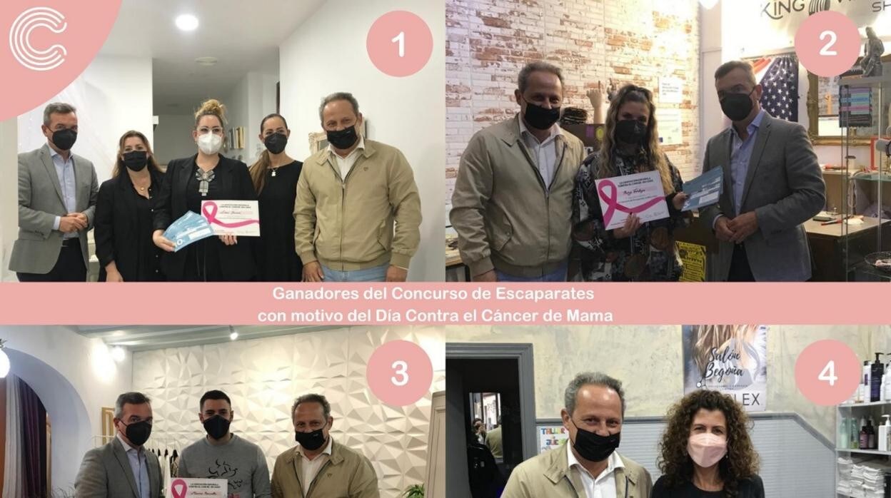 Cádiz Centro Comercial Abierto y la Asociación Española Contra el Cáncer entregan los premios del concurso de escaparates