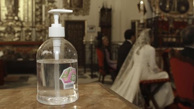 Las bodas en la Iglesia gaditana se desploman en 2020