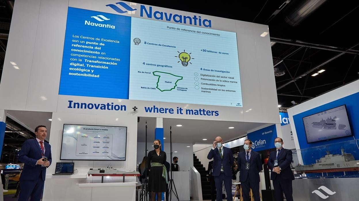 Presentación en Madrid de los nuevos centros de excelencia de Navantia