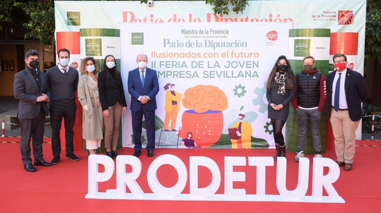 Presentacación de la II Feria de la Joven Empresa Sevillana