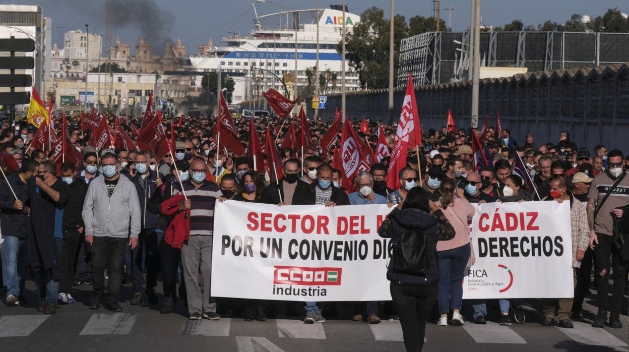 UGT pide comprensión a la ciudadanía por las protestas del metal