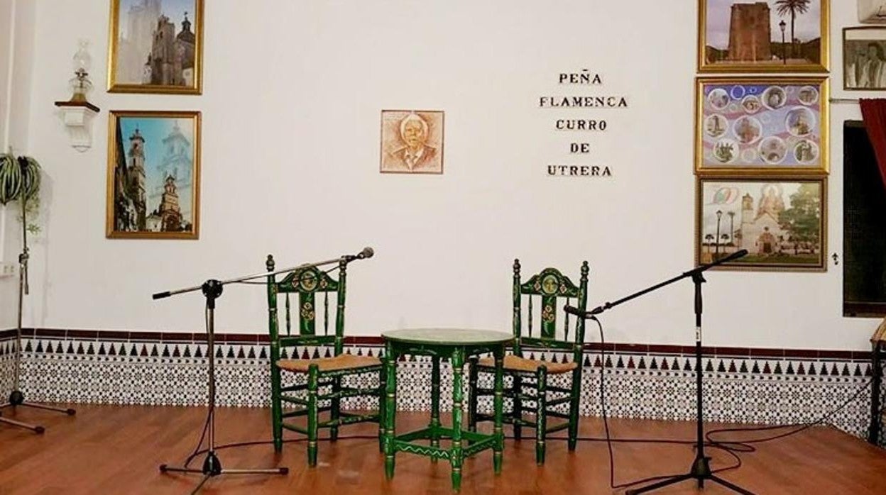 La peña cultural flamenca 'Curro de Utrera' tiene una destacada trayectoria en Utrera