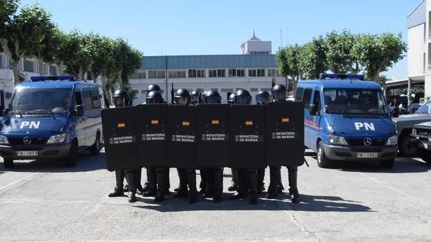 'Cancerbero', el ejercicio de la Armada que pone a prueba la seguridad de sus instalaciones