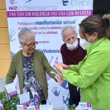 Clece Cádiz, el rostro y la voz contra la violencia de género