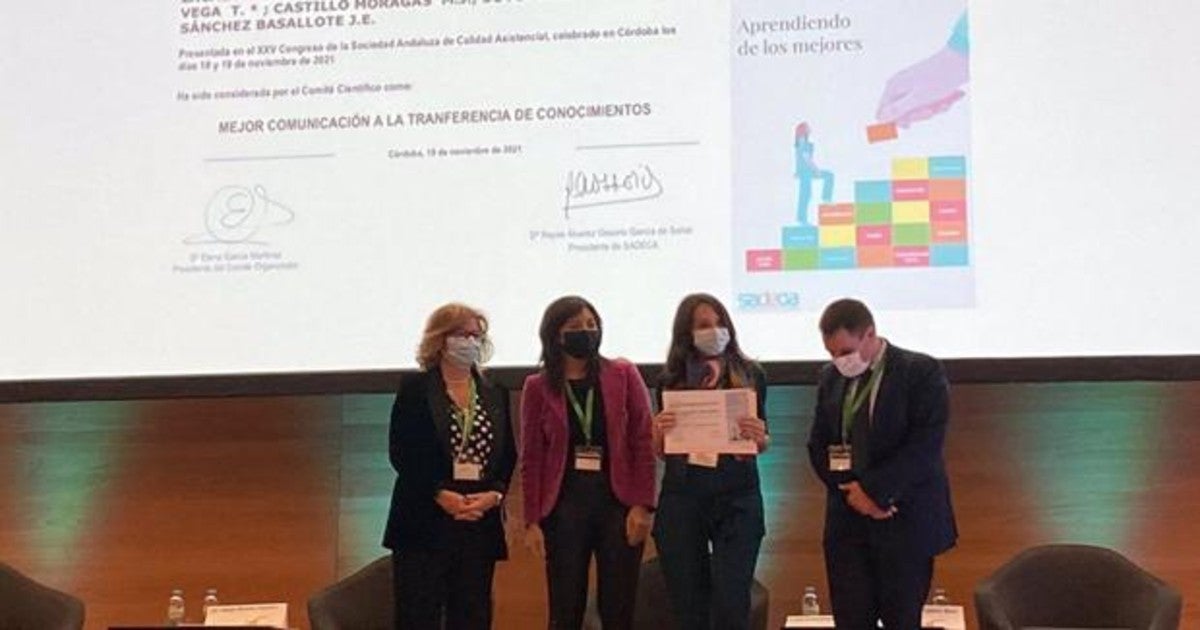 Sanitarios gaditanos reciben un premio a la mejor comunicación