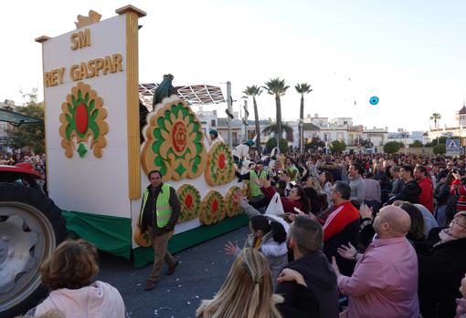 Imagen de archivo de la Cabalgata de Reyes Magos en Las Cabezas