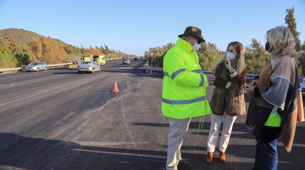 Un millón de euros para mejorar la carretera A-390 que une Chiclana con Medina