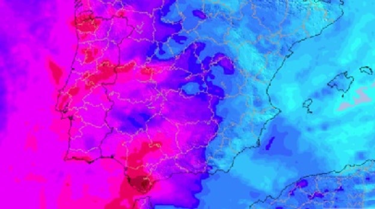 La lluvia puede ser localmente fuerte en Cádiz