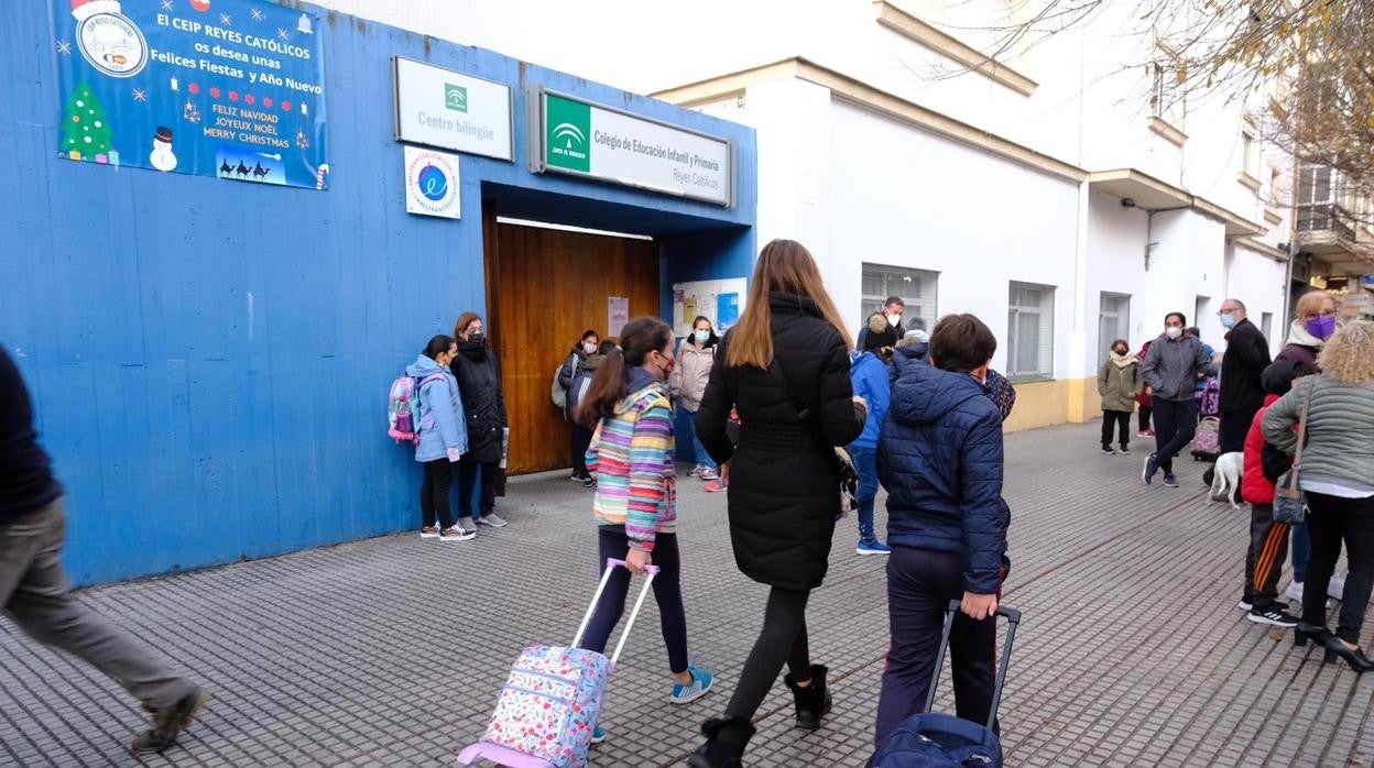 Los más pequeños han vuelto a clase tras las vacaciones de Navidad.