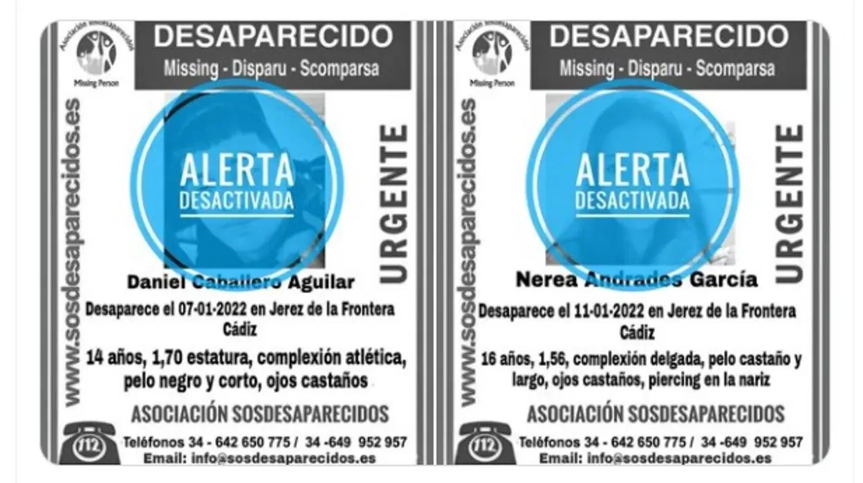 Localizados los desaparecidos en Jerez de la Frontera