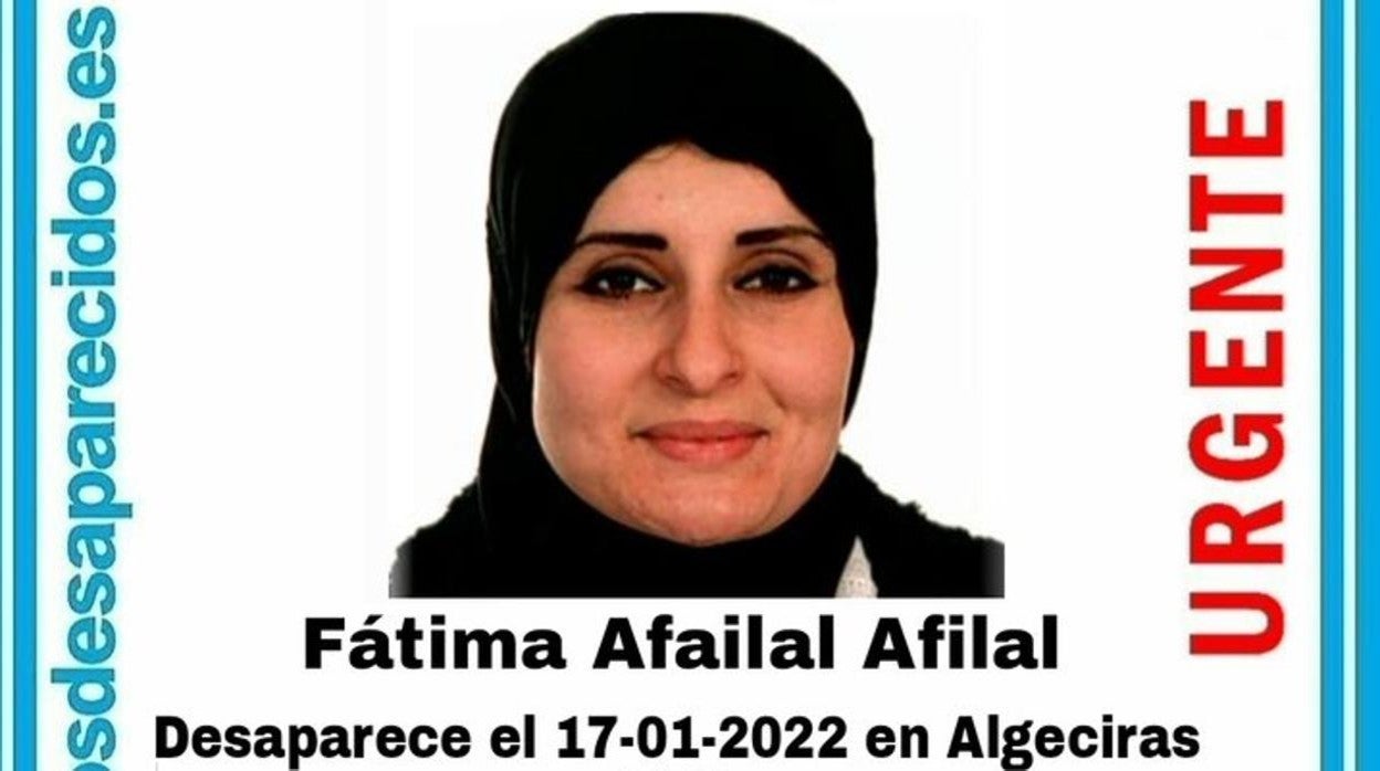 Buscan a Fátima Afailal, una mujer de 35 años desaparecida en Algeciras