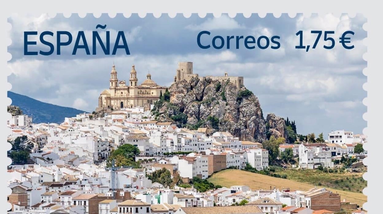 Olvera protagoniza un sello de Correos dedicado al turismo rural