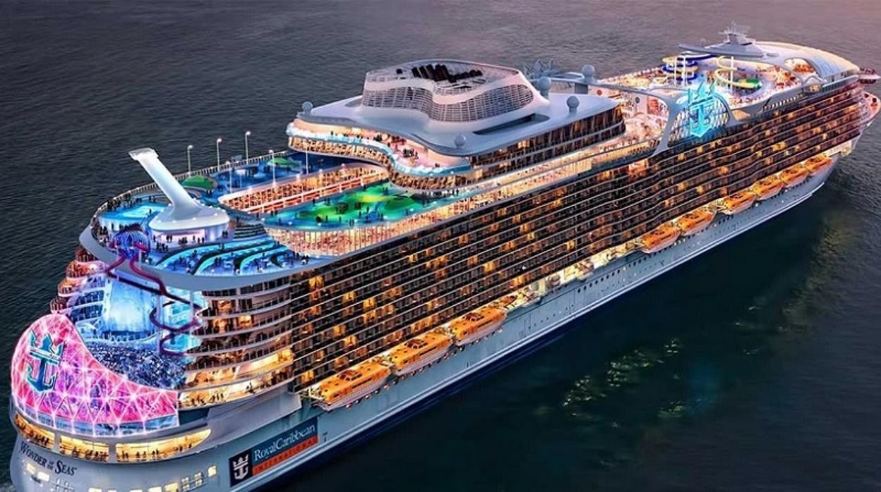 'Wonder of the Seas', el crucero más grande del mundo