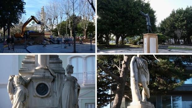 Sucios y deteriorados, la llamada de auxilio de los monumentos de Cádiz