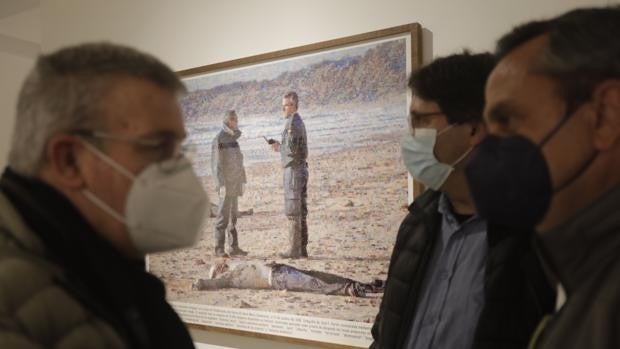 Inauguración de la exposición ‘Despaisajeando’ en la Casa Pemán, en Cádiz