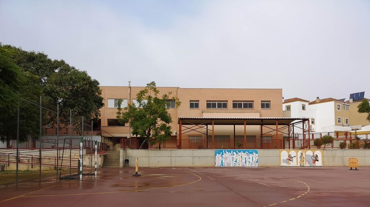 Patrio central del CEIP Argantonio de Castilleja de Guzmán