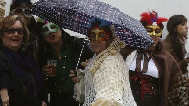 Un Carnaval de Cádiz en 2022 pasado por agua